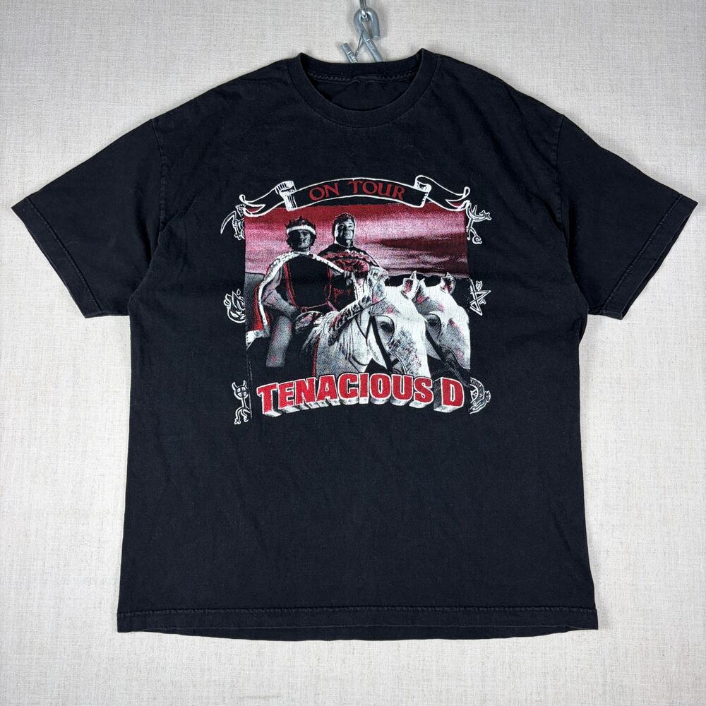 Vintage Tenacious D Jack Black Obey The D Rare Xl Band Tee
